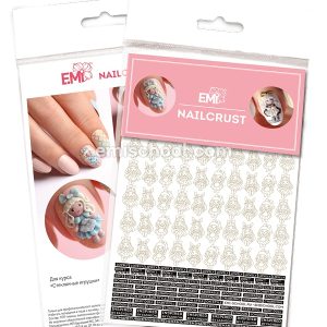 NAILCRUST Pattern Sliders #45 Dolls