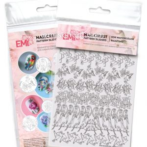 NAILCRUST Trrafaret-sliders #38 Brids