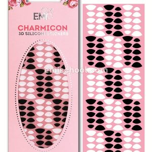 Uzlīmes Charmicon 3D Silicone Stickers Lunula #8, silikona