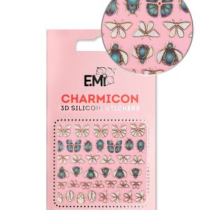 Charmicon 3D Silicone Stickers #135 Insects