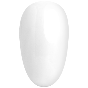 Gēllaka EMI E.MiLac White Lotus Fine Brush #001-01, 9 ml, balta ar plāno otiņu franču manikīram