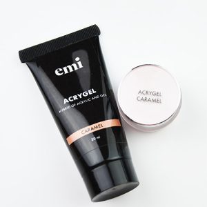 EMI Acrygel Caramel 30 ml, akrigēls silti bēša