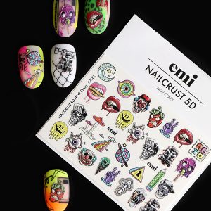 NAILCRUST 5D #32 Crazy, slaideri