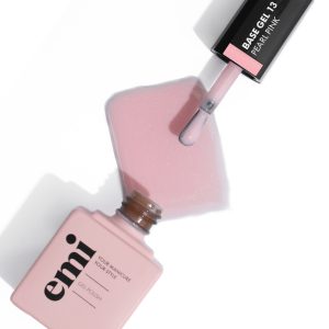 Bāze EMI E.MiLac Base Gel Pearl Pink #13 15ml,kamuflāžas