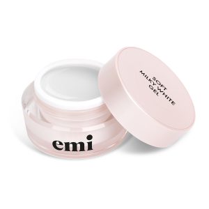 EMI Soft Milky White Gel 15g, būvējošais gēls,pienains