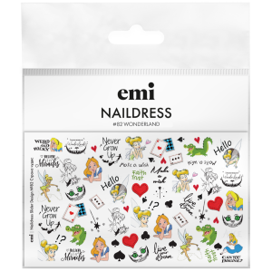 Naildress Slider Design #82 Wonderland slaideri