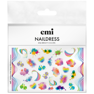 Naildress Slider Design #86 Bright colors slaideri