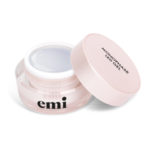 EMI MonoPhase LED Gel, 50 g. caurspīdīgs vienfāzes gēls