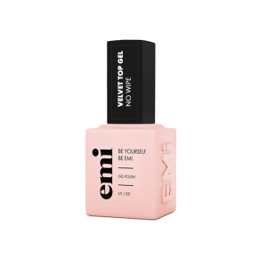 Tops EMI E.MiLac Velvet Top Gel, 15 ml matēts