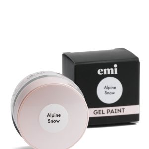 CLASSIC Alpine Snow gēla krāsa ar lipīgo slāni 5 ml. (franču manikīram)