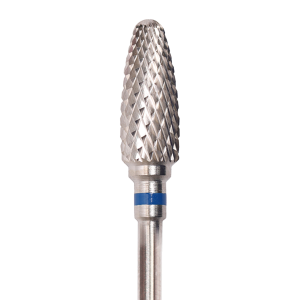 Metāla karbīda frēzes uzgalis,Corn-shaped Carbide Rotary File, 6 mm, M,vidējais abrazīvs