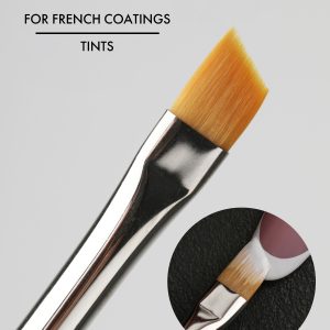 EMI Ota KSKF-6 Beveled Square French Manicure, franču manikīram