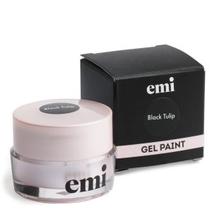 EMI CLASSIC Black Tulip, melna gēla krāsa 5 ml