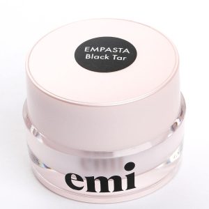 EMPASTA Black Tar 5 ml, melna gēla krāsa bez lipīgā slāņa