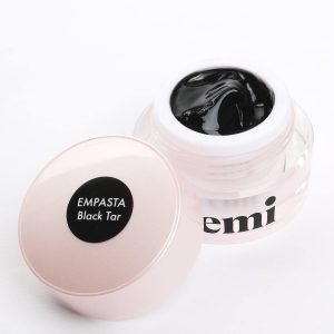 EMPASTA Black Tar 5 ml, melna gēla krāsa bez lipīgā slāņa