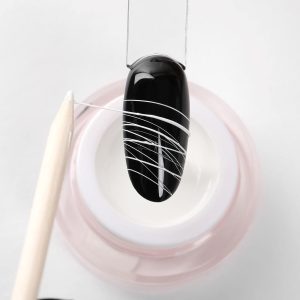 Spider Gel EMI , White 5 ml, gēla krāsa dizainam, balta