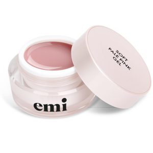 EMI Soft Pale Pink Gel 50g, būvējošais kamuflāžas gēls