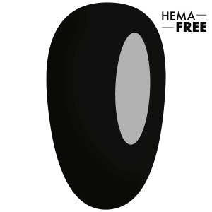 Gēllaka EMI E.MiLac Black Gloss #030, 15 ml