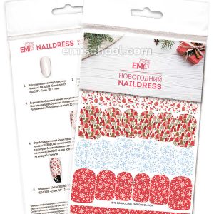 Naildress Slider Design #27 Christmas Print