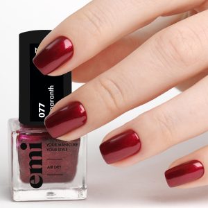 Nagu laka Amaranth #077, 9 ml. bordo perlamutra