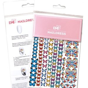 Naildress Slider Design #6 Butterflies slaideri
