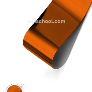 Glossy Foil Orange Copper 1,5 m.