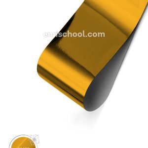 Glossy Foil Yellow Copper 1,5 m.
