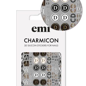 Charmicon 3D Silicone Stickers #186 Logomania silikona uzlīmes
