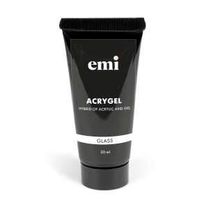 EMI Acrygel Glass 30 ml, akrigēls caurspīdīgs
