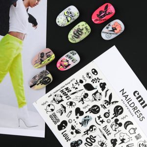 Naildress Slider Design #76 Doodles slaideri