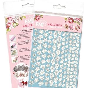 NAILCRUST Patern Slider Leaves #35