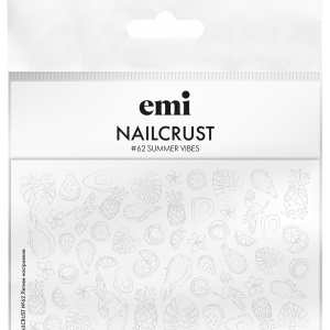 Slaideri nagiem Nailcrust #62 Summer Vibes