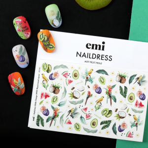 Naildress Slider Design #89 Fruit Print slaideri