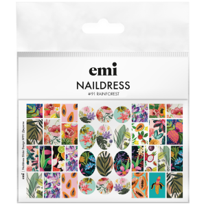Naildress Slider Design #91 Rainforest slaideri