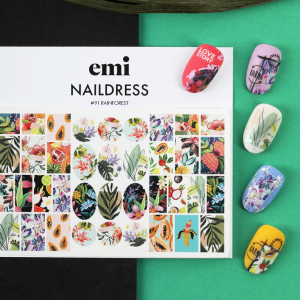 Naildress Slider Design #91 Rainforest slaideri
