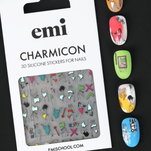 Charmicon 3D Stickers #208 Easy-breezy