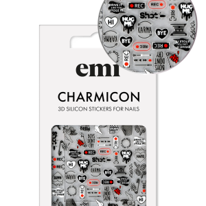 Charmicon 3D Stickers #210 Rock n roll silikona uzlīmes