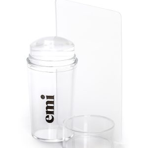 Nail stamper with scraper, zīmogs stempingam mazs