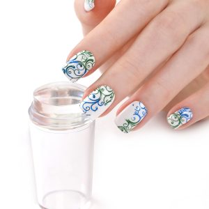 Nail stamper with scraper, zīmogs stempingam liels