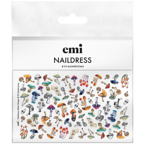 Naildress Slider Design #95 Mushrooms, slaideri