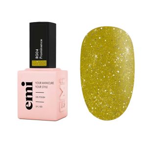 Gēllaka EMI E.MiLac RG Prominence #4 9 ml, gaismu atstarojoša