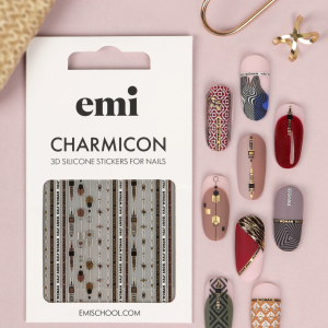 Uzlīmes Charmicon 3D Silicone Stickers #224 Lucky, silikona