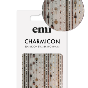 Uzlīmes Charmicon 3D Silicone Stickers #224 Lucky, silikona