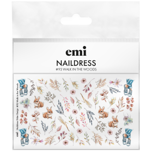 Naildress Slider Design #93 Walk in the woods, slaideri