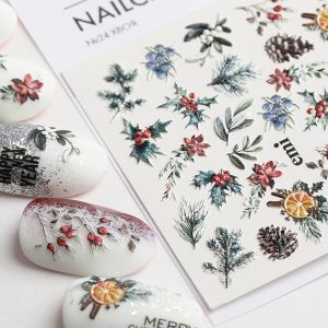 NAILCRUST 5D #24 Pines, slaideri