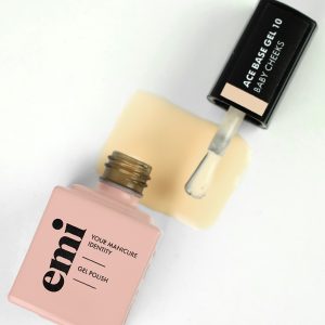 Bāze EMI Ace Base Gel #10 Baby cheeks, 9 ml. krāsainā gēllakas bāze