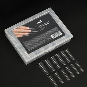 Gēla tipši Express manicure nail tips Coffin, komplekts 120 gabali, 12 izmēri