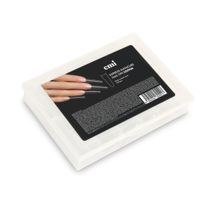 Gēla tipši Express manicure nail tips Coffin, komplekts 120 gabali, 12 izmēri