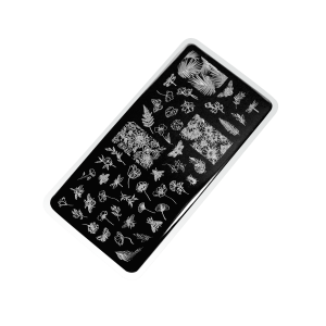 Stamping plate #10 Botany