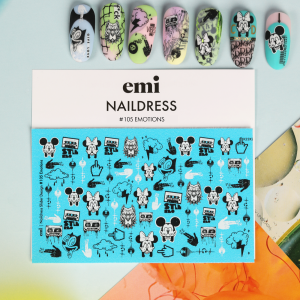 Naildress Slider Design #105 Emotions, slaideri